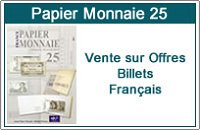 PAPIER MONNAIE 25